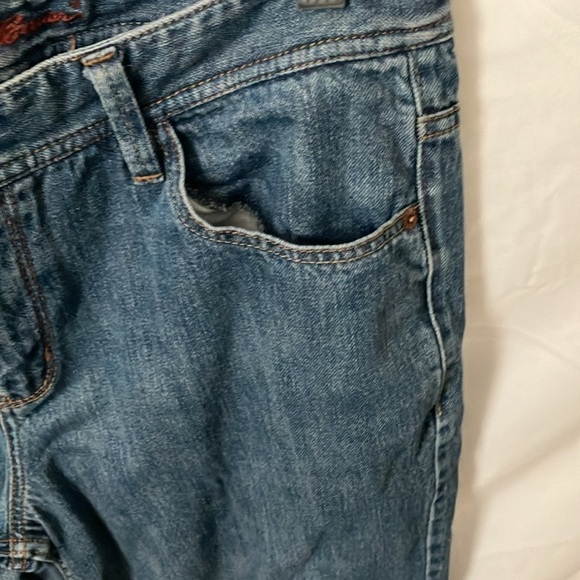 Eddie Bauer: Red Flannel Lined- 100% cotton- Relaxed Jeans- 10 - Picture 10 of 16